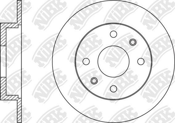 NiBK RN1001 - Kočioni disk www.molydon.hr