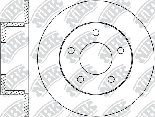 NiBK RN1015 - Kočioni disk www.molydon.hr