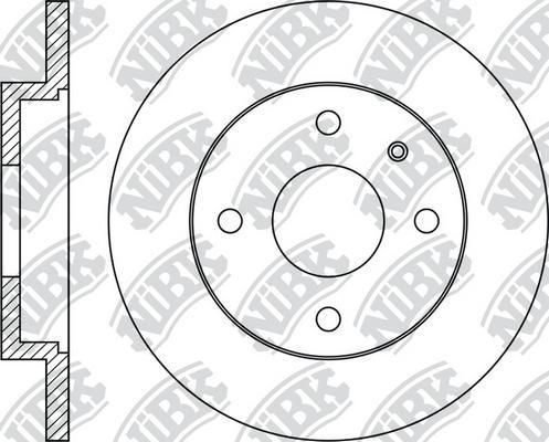 NiBK RN1013 - Kočioni disk www.molydon.hr