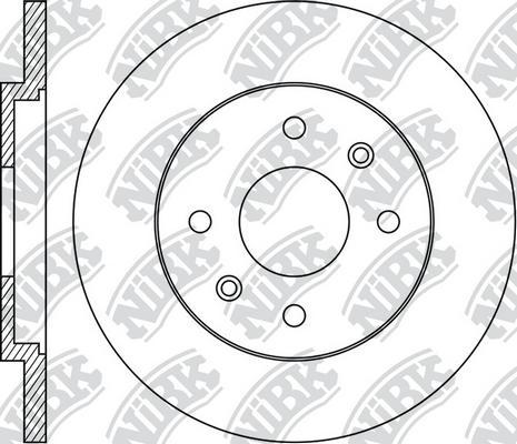 NiBK RN1086 - Kočioni disk www.molydon.hr