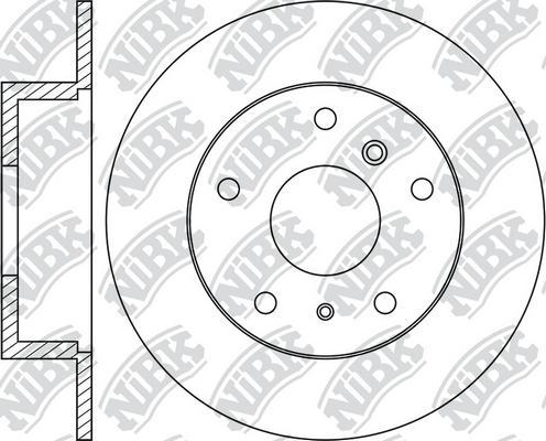 NiBK RN1034 - Kočioni disk www.molydon.hr