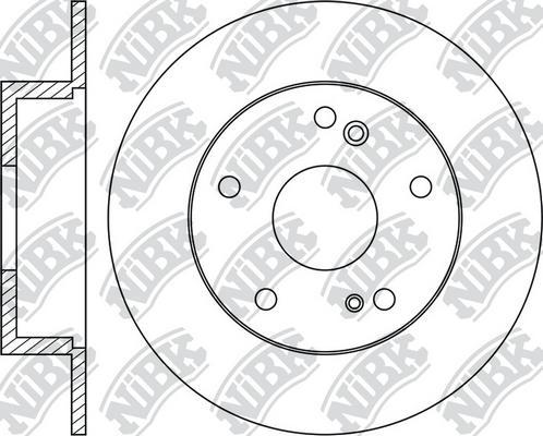 NiBK RN1035 - Kočioni disk www.molydon.hr