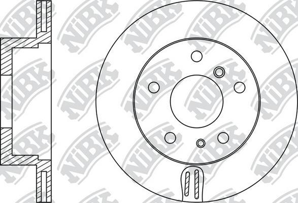 NiBK RN1033 - Kočioni disk www.molydon.hr