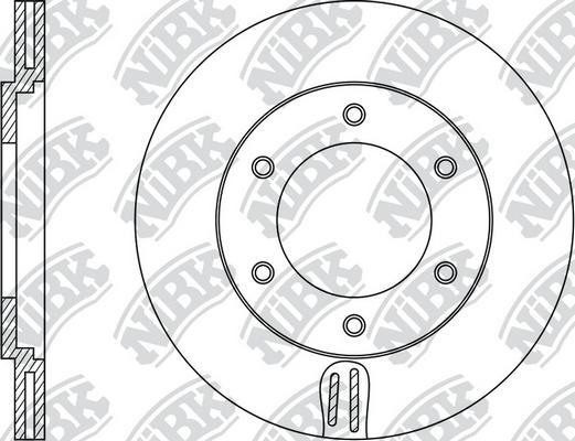 NiBK RN1029 - Kočioni disk www.molydon.hr