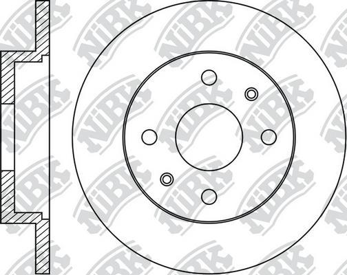 NiBK RN1021 - Kočioni disk www.molydon.hr