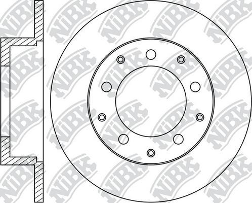 NiBK RN1023 - Kočioni disk www.molydon.hr