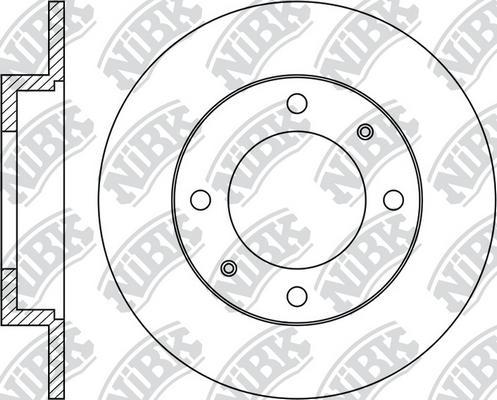 NiBK RN1079 - Kočioni disk www.molydon.hr