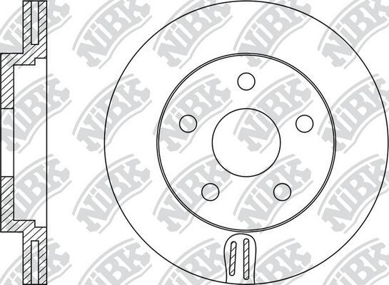 NiBK RN1194 - Kočioni disk www.molydon.hr