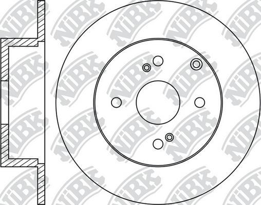 NiBK RN1190 - Kočioni disk www.molydon.hr