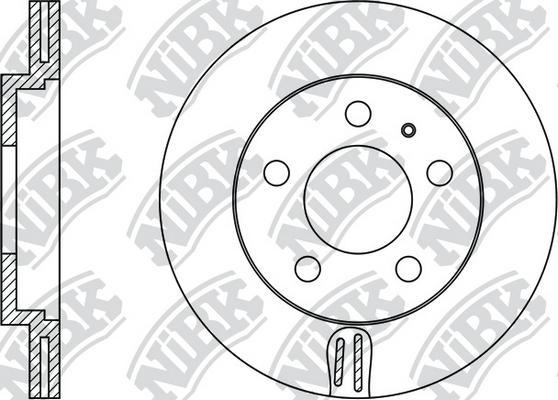 NiBK RN1169 - Kočioni disk www.molydon.hr