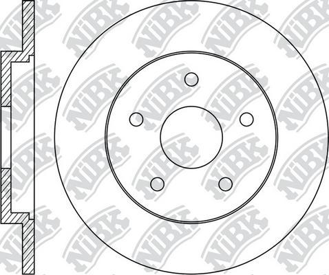 NiBK RN1164 - Kočioni disk www.molydon.hr