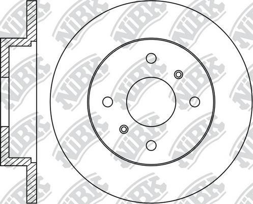 NiBK RN1131 - Kočioni disk www.molydon.hr