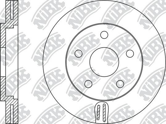 NiBK RN1123 - Kočioni disk www.molydon.hr