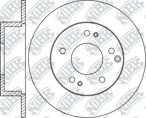 NiBK RN1176 - Kočioni disk www.molydon.hr