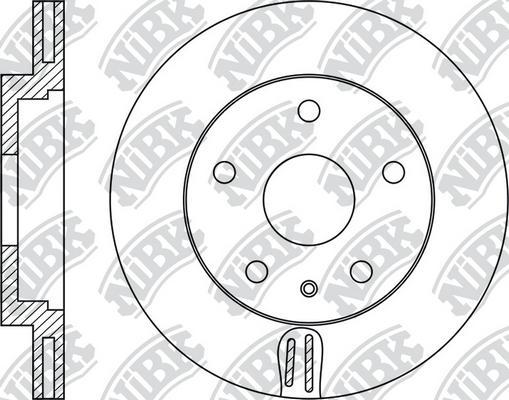 NiBK RN1899 - Kočioni disk www.molydon.hr