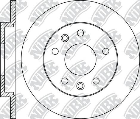 NiBK RN1895 - Kočioni disk www.molydon.hr