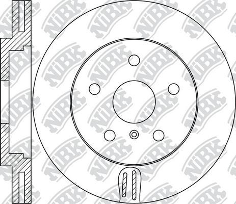 NiBK RN1891 - Kočioni disk www.molydon.hr