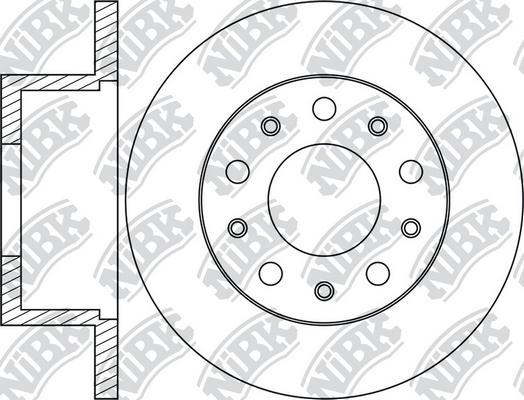 NiBK RN1849 - Kočioni disk www.molydon.hr