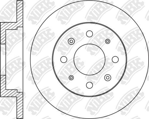 NiBK RN1844 - Kočioni disk www.molydon.hr