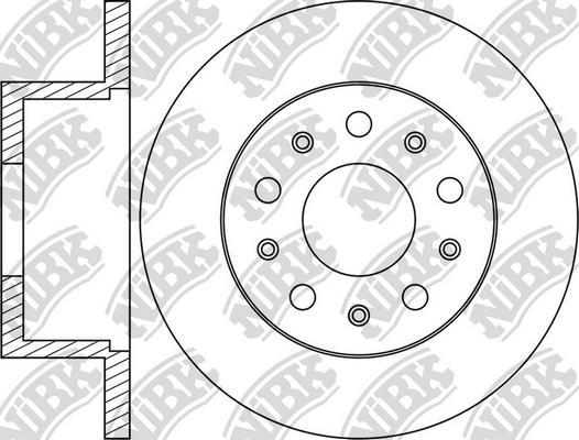 NiBK RN1846 - Kočioni disk www.molydon.hr