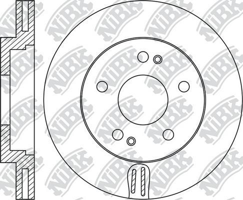 NiBK RN1859 - Kočioni disk www.molydon.hr