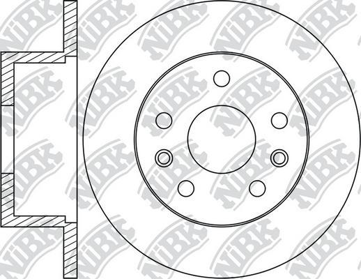 NiBK RN1851 - Kočioni disk www.molydon.hr