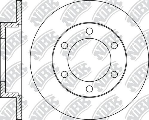 NiBK RN1804 - Kočioni disk www.molydon.hr