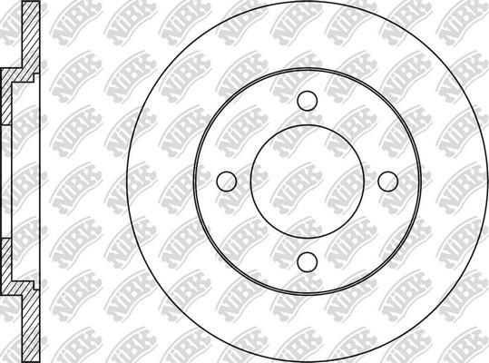 NiBK RN1805 - Kočioni disk www.molydon.hr