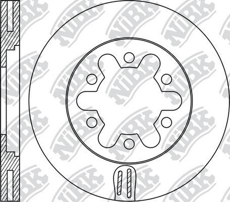 NiBK RN1806 - Kočioni disk www.molydon.hr