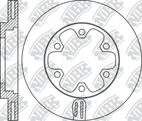 NiBK RN1815 - Kočioni disk www.molydon.hr