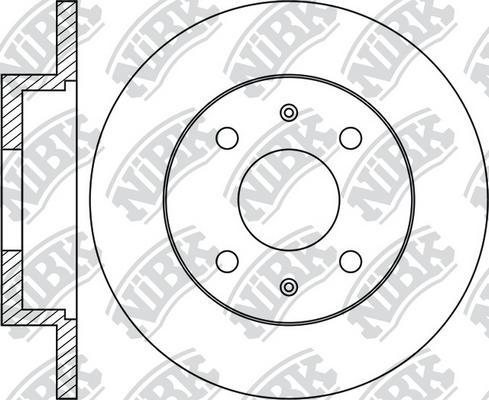 NiBK RN1816 - Kočioni disk www.molydon.hr