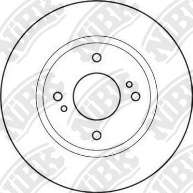 NiBK RN1817 - Kočioni disk www.molydon.hr