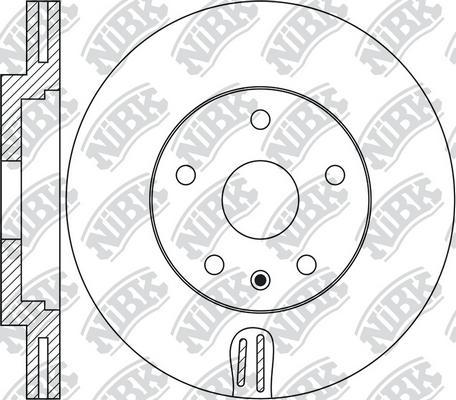 NiBK RN1838 - Kočioni disk www.molydon.hr