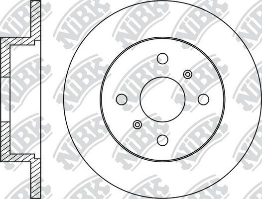 NiBK RN1829 - Kočioni disk www.molydon.hr