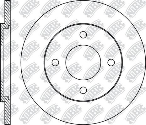 NiBK RN1820 - Kočioni disk www.molydon.hr