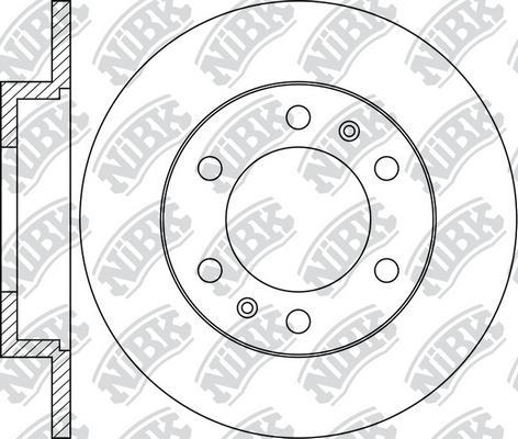 NiBK RN1823 - Kočioni disk www.molydon.hr