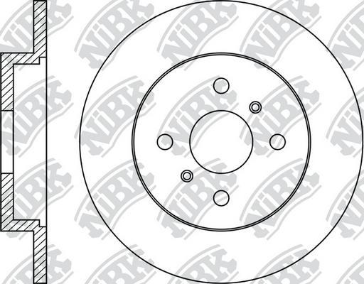 NiBK RN1827 - Kočioni disk www.molydon.hr