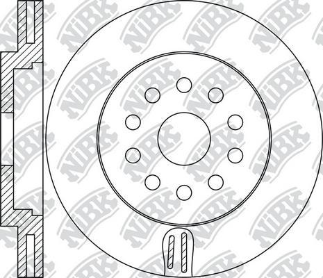 NiBK RN1874 - Kočioni disk www.molydon.hr