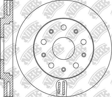 NiBK RN1870 - Kočioni disk www.molydon.hr