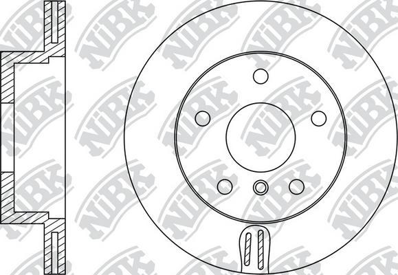 NiBK RN1398 - Kočioni disk www.molydon.hr