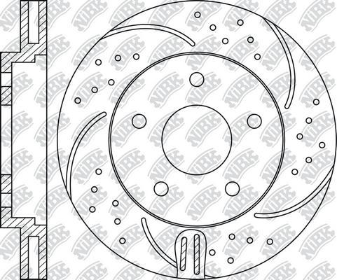 NiBK RN1366DSET - Kočioni disk velike snage www.molydon.hr