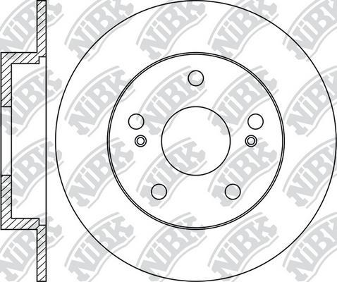 NiBK RN1363 - Kočioni disk www.molydon.hr