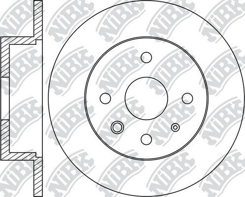 NiBK RN1325 - Kočioni disk www.molydon.hr