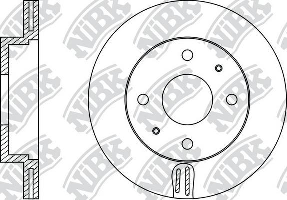 NiBK RN1378 - Kočioni disk www.molydon.hr