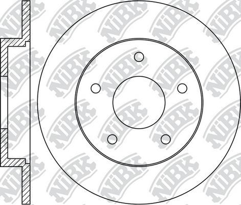 NiBK RN1373 - Kočioni disk www.molydon.hr