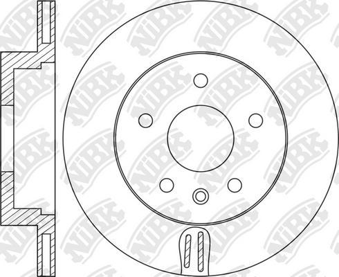 NiBK RN1295 - Kočioni disk www.molydon.hr