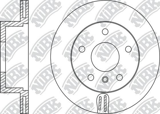 NiBK RN1291 - Kočioni disk www.molydon.hr