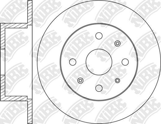 NiBK RN1292 - Kočioni disk www.molydon.hr