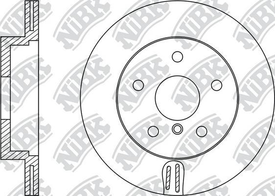 NiBK RN1246 - Kočioni disk www.molydon.hr