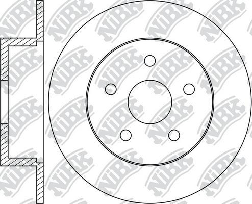 NiBK RN1251 - Kočioni disk www.molydon.hr